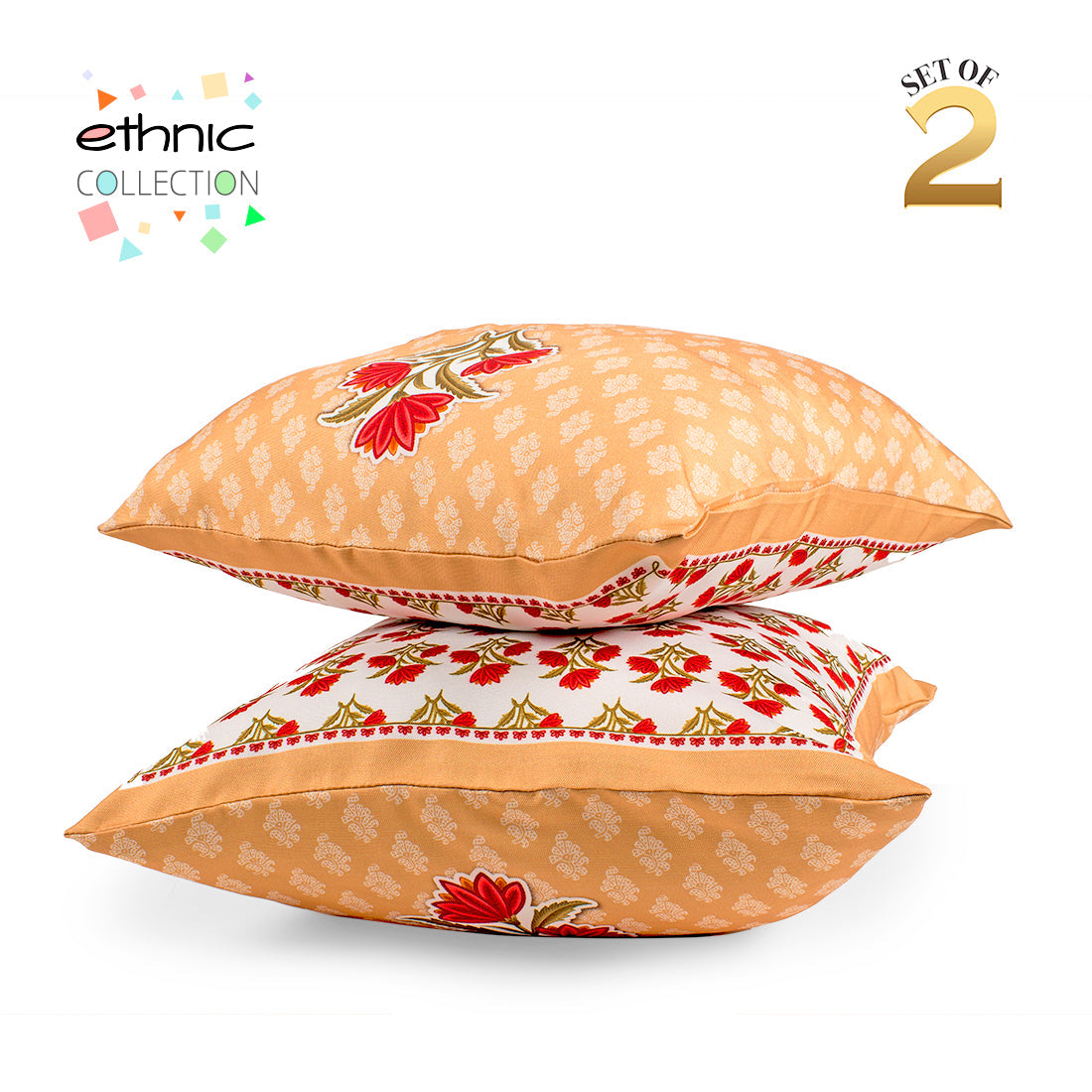 Cushion Cover-Ethnic Collection-47-Set of 2