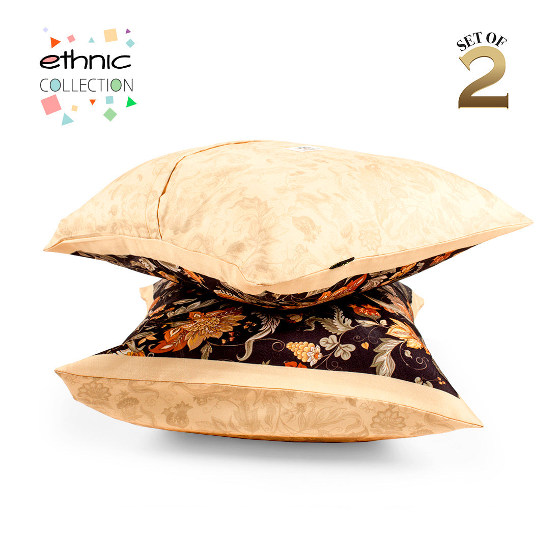 Cushion Cover-Ethnic Collection-50-Set of 2
