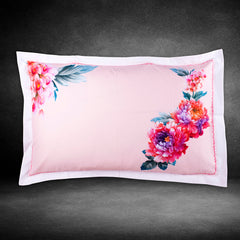 Pillow Covers-Printed-Corner Bunches-Pair