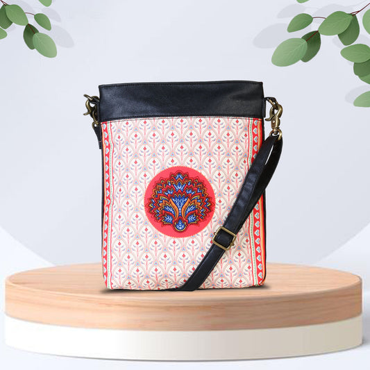 Sling Bag- Mughal Peacock