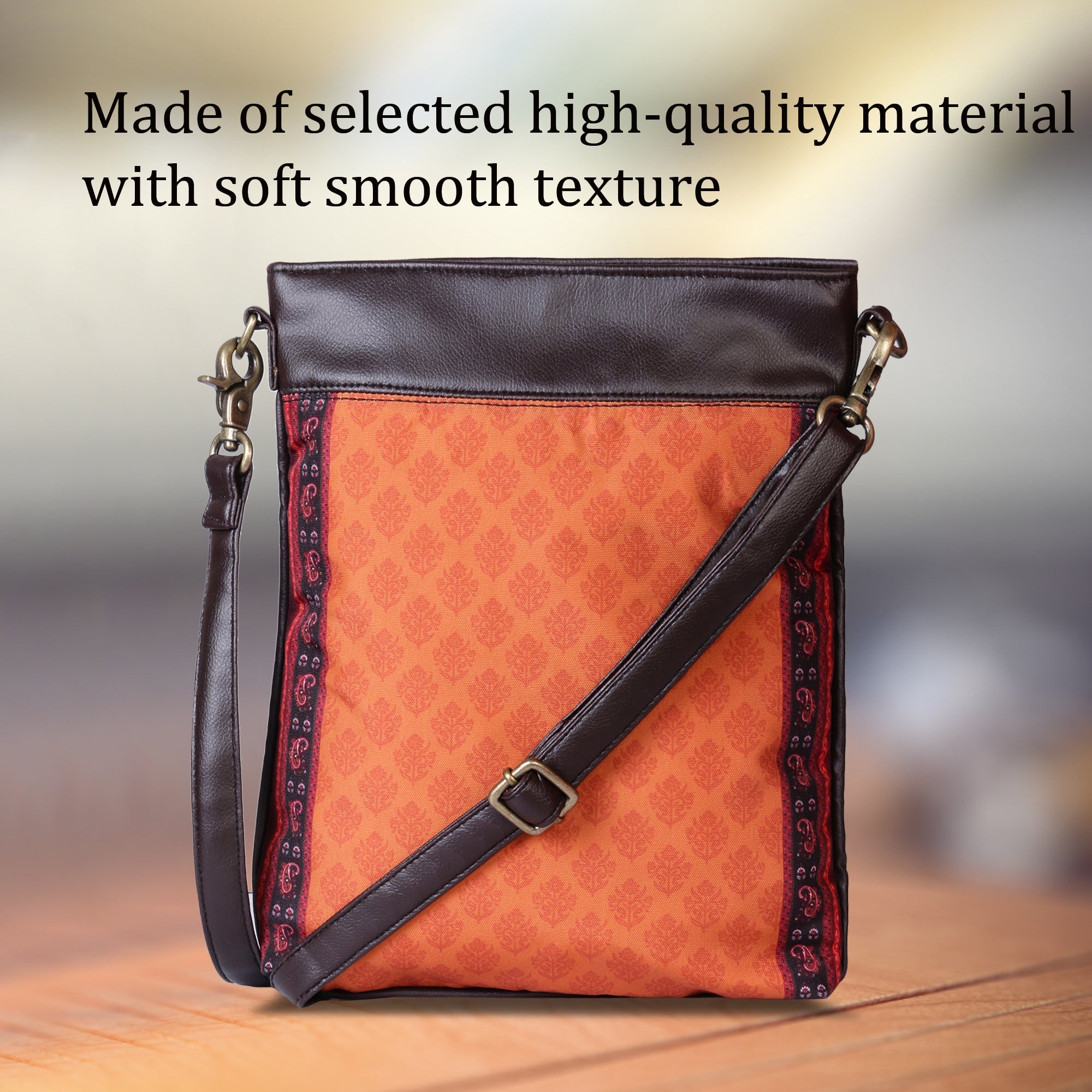 Sling Bag- Ethnic Floral Buti