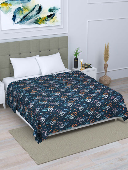 Dohar-Double Bed- Blue Charm