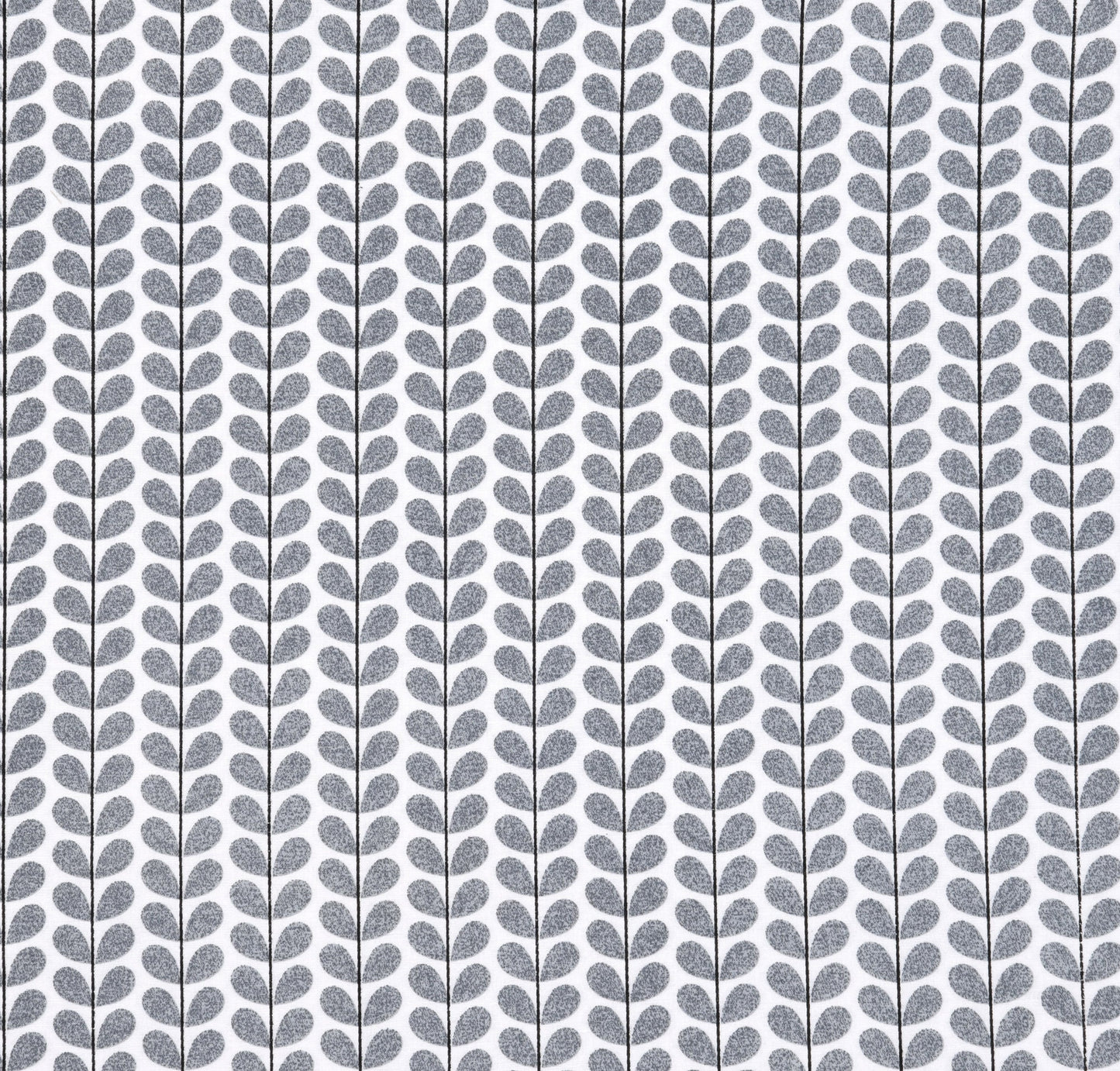 Dohar Cotton-Double Bed- Gray Tulips