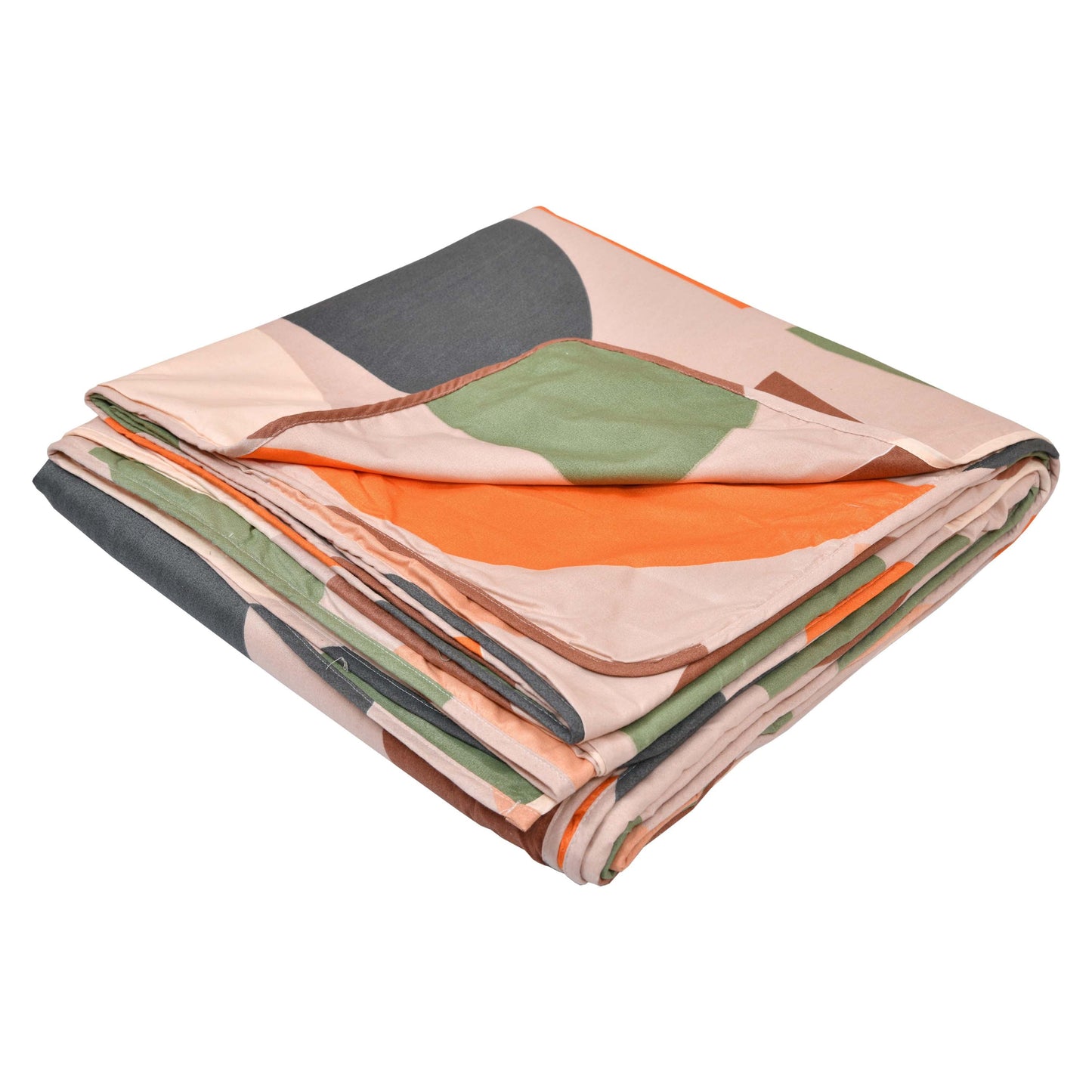 Dohar-Double Bed-Colored Half Circles