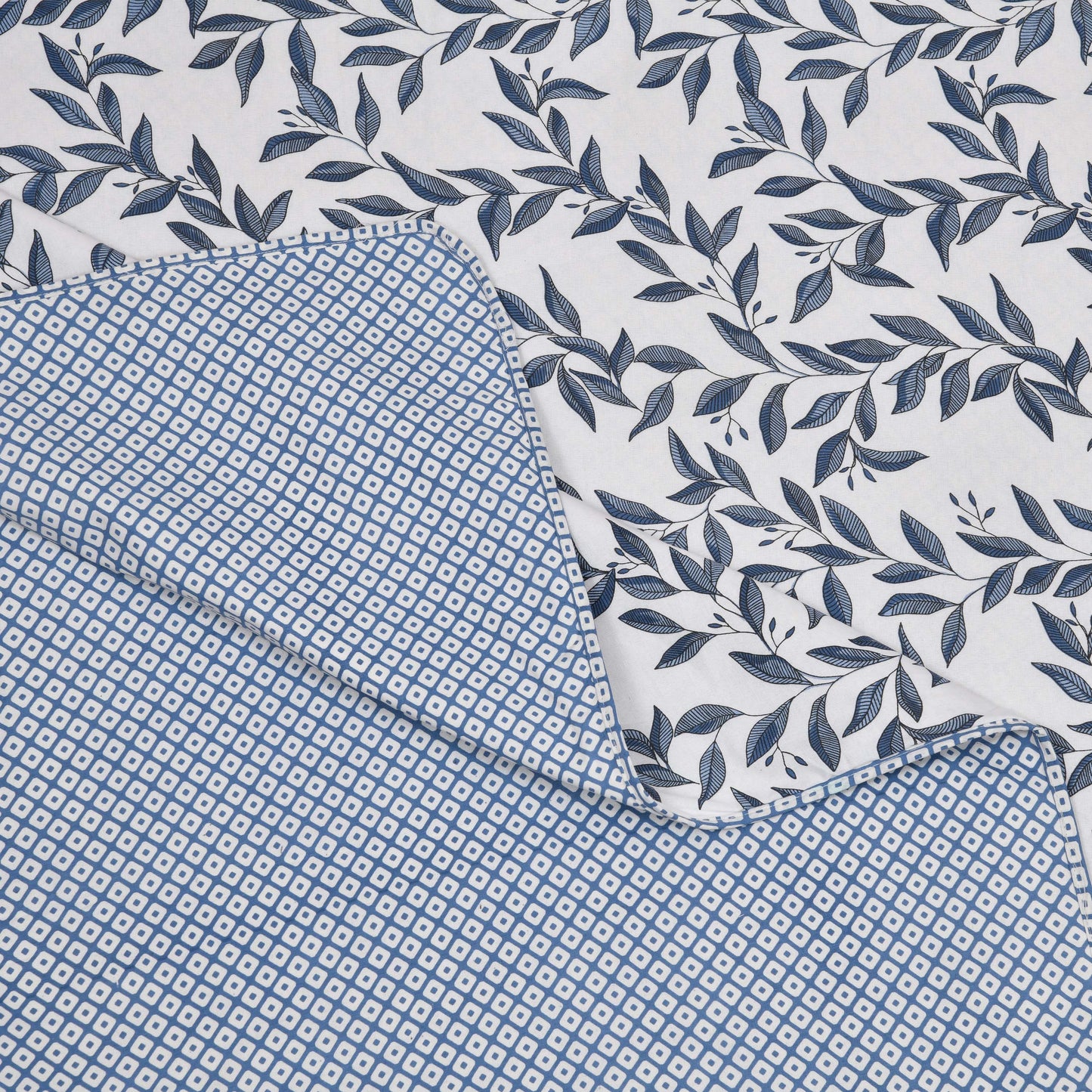 Dohar Cotton-Double Bed-Autumn Blue
