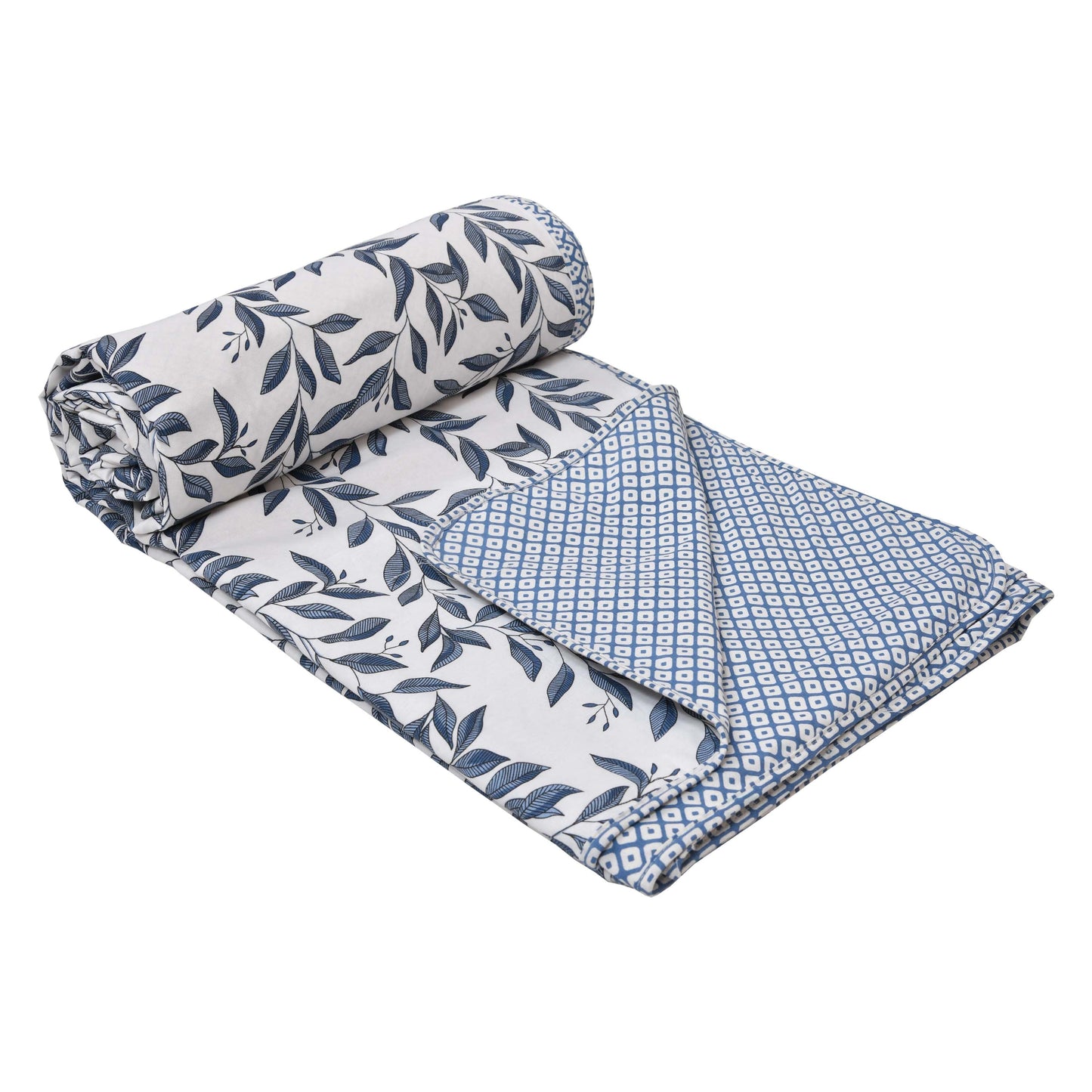 Dohar Cotton-Double Bed-Autumn Blue