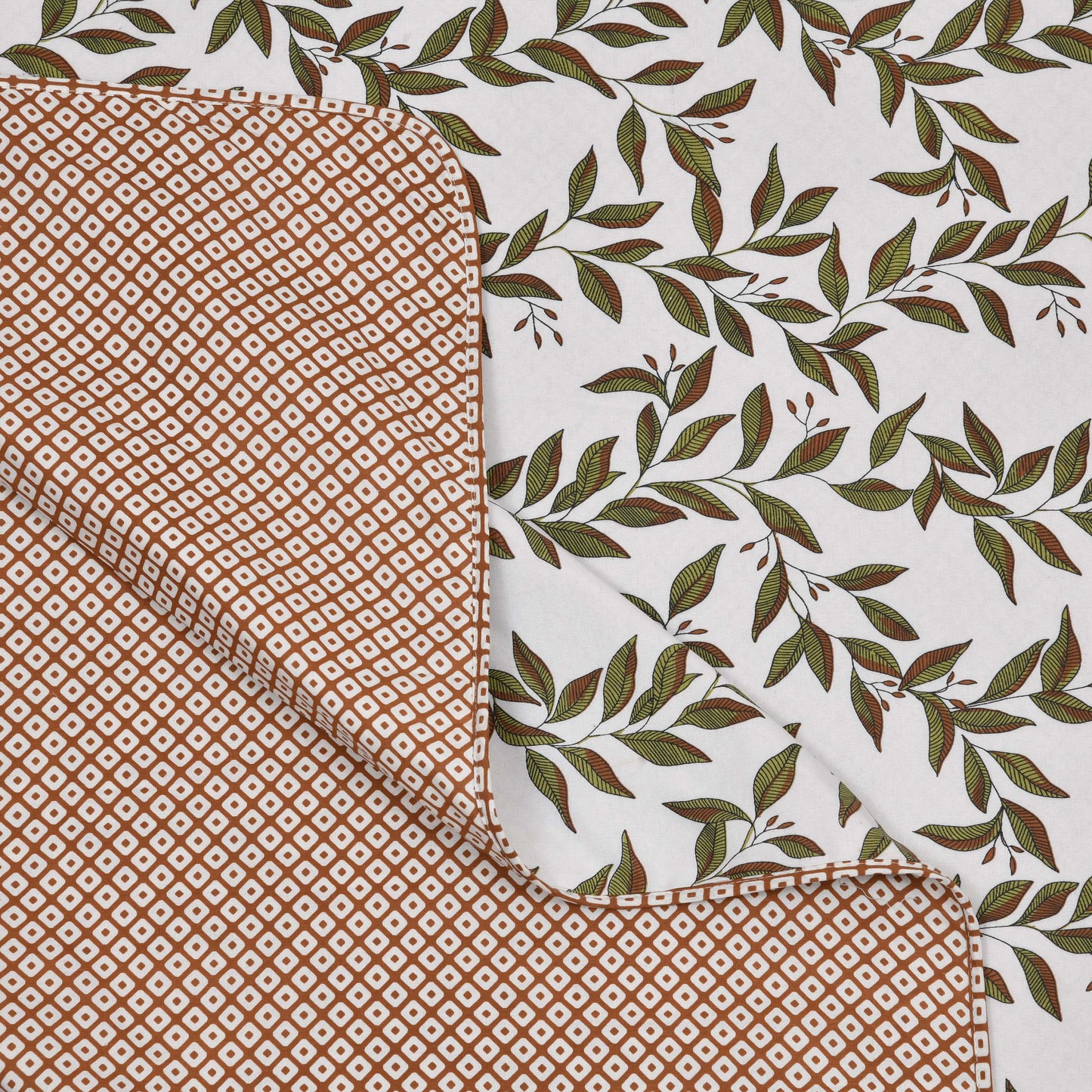 Dohar Cotton-Double Bed-Autumn Rust