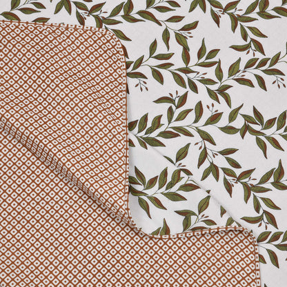 Dohar Cotton-Double Bed-Autumn Rust