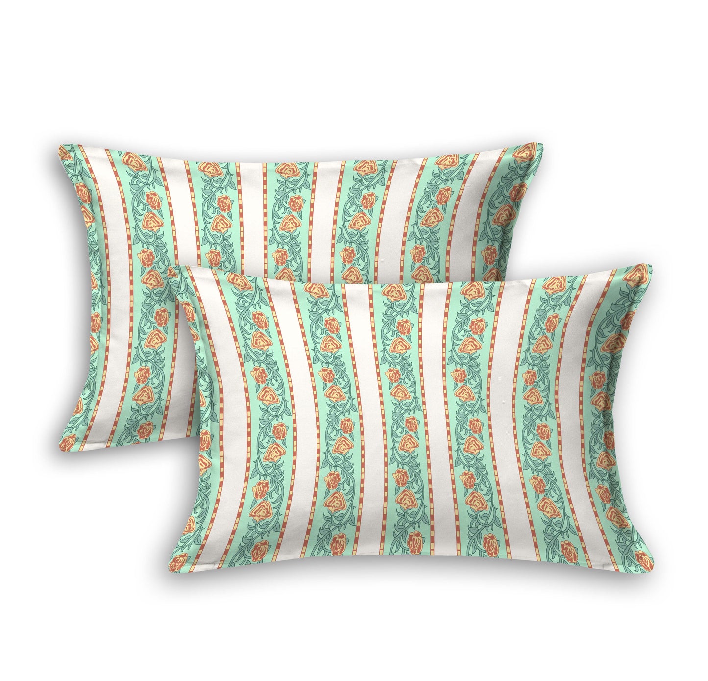 Pure Cotton Printed Bedsheet- Double Bed -Daisy Yellow
